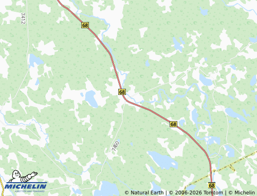 Carte MICHELIN Lappfors - ViaMichelin