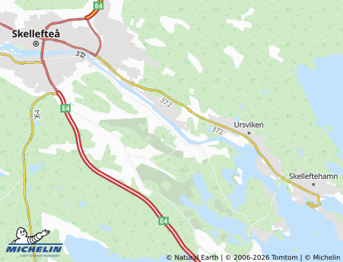 MICHELIN Södra Bergsbyn map - ViaMichelin