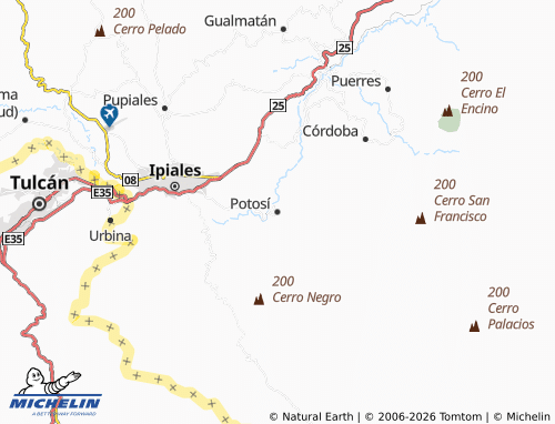 Carte MICHELIN Potosí - ViaMichelin