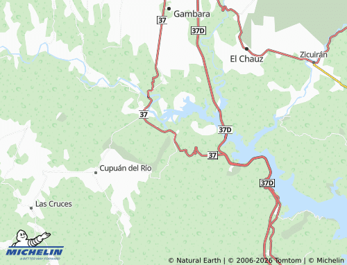 Mapa MICHELIN Potrerillos de Rentería - ViaMichelin