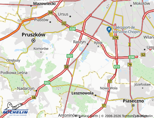 MICHELIN Janki map - ViaMichelin