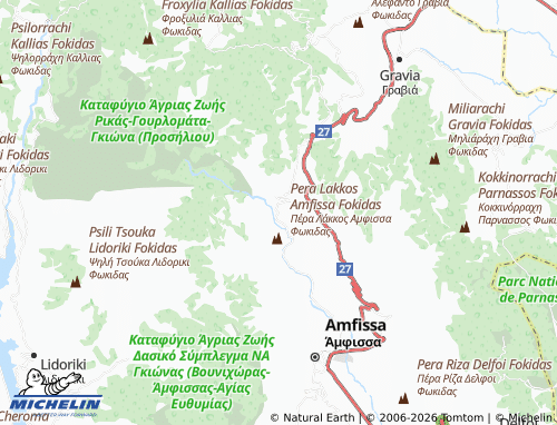 Carte MICHELIN Viniani - ViaMichelin