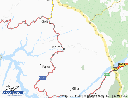 Mapa MICHELIN Krumë - ViaMichelin