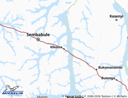 Mappa MICHELIN Kikoma - ViaMichelin
