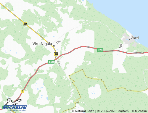 Carte MICHELIN Pada-Aruküla - ViaMichelin