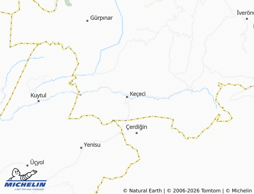 MICHELIN Keçeci map - ViaMichelin