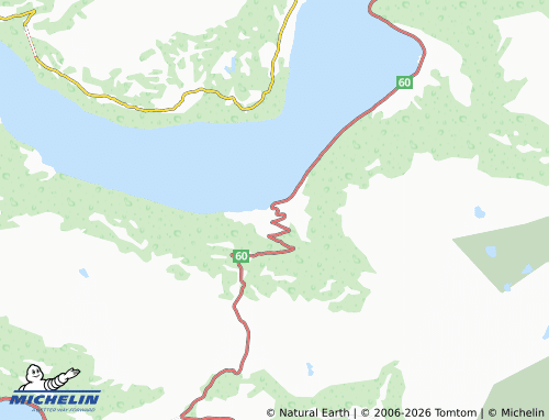 MICHELIN Utvaer fyr Norge map - ViaMichelin