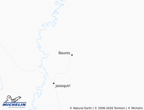 MICHELIN Baures map - ViaMichelin