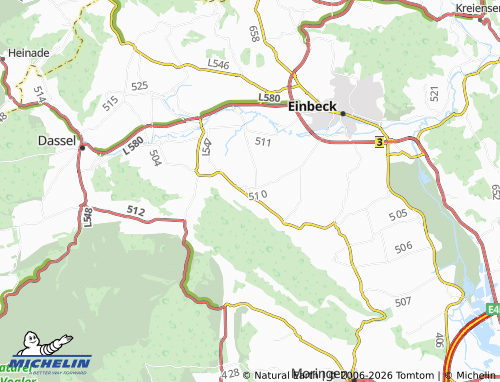 MICHELIN Dassensen map - ViaMichelin