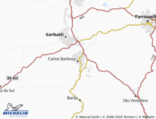 Mapa MICHELIN Centro - ViaMichelin