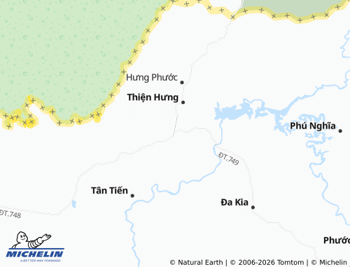 Mappa MICHELIN Thanh Bình - ViaMichelin