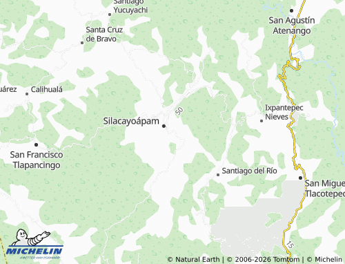 MICHELIN San Miguel map - ViaMichelin