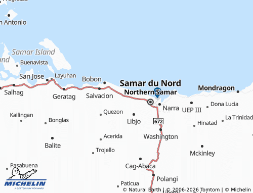MICHELIN Old Rizal map - ViaMichelin
