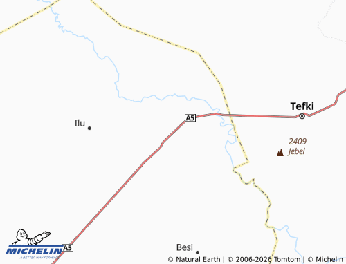 Mappa MICHELIN Teji - ViaMichelin