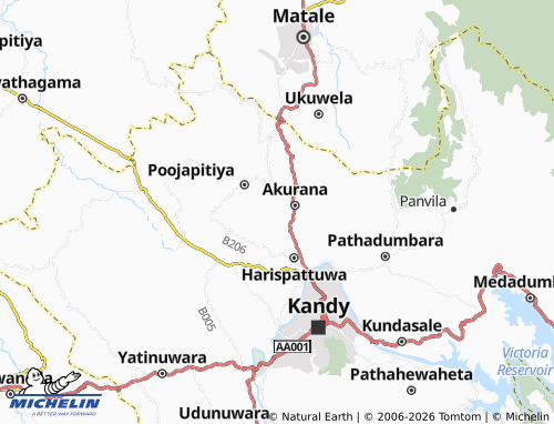 Mappa MICHELIN Mullegama North - ViaMichelin