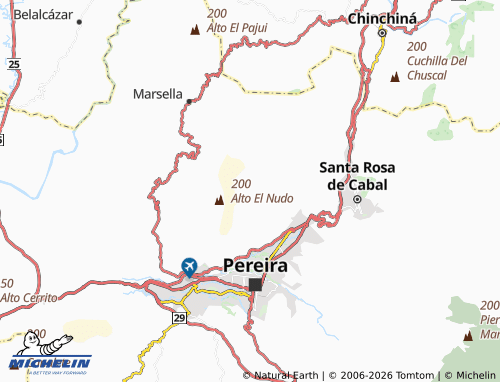 Carte MICHELIN La Unión - ViaMichelin