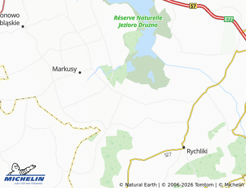 MICHELIN Nowe Dolno map - ViaMichelin
