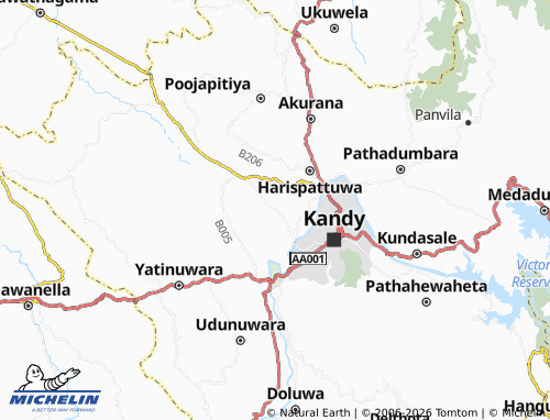 MICHELIN Udadoolwala map - ViaMichelin