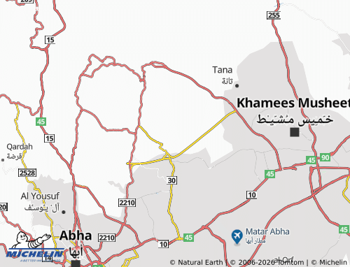 MICHELIN-Landkarte al-Narjis - ViaMichelin
