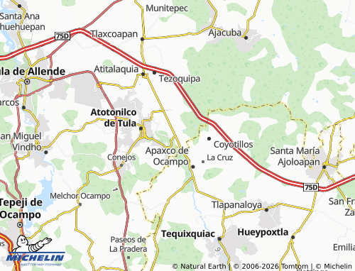 Mappa MICHELIN El Refugio - ViaMichelin