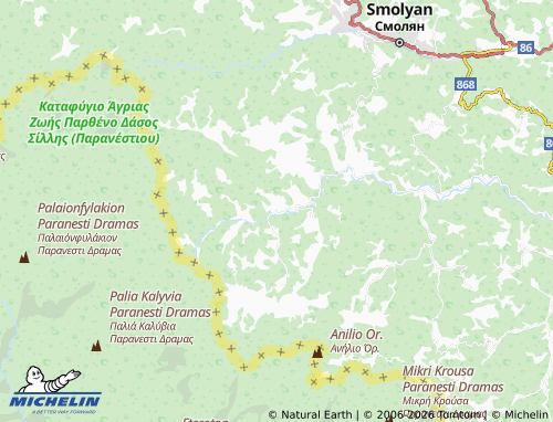 Mappa MICHELIN Mogilitsa - ViaMichelin