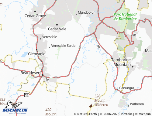 Mapa MICHELIN Birnam - ViaMichelin