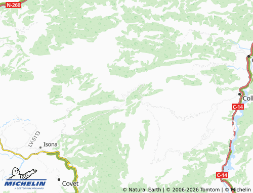 Carte MICHELIN Bóixols - ViaMichelin
