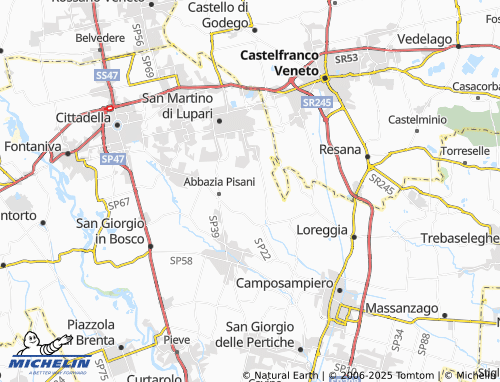 MICHELIN Passarella map - ViaMichelin