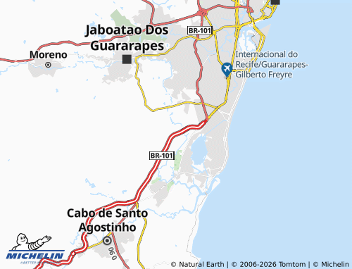 Mappa MICHELIN Comportas - ViaMichelin