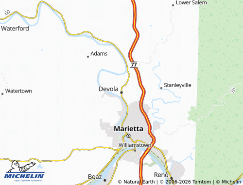 Carte MICHELIN Devola - ViaMichelin