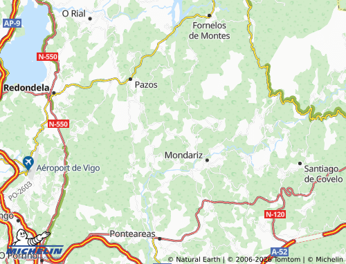 MICHELIN-Landkarte Casco - ViaMichelin