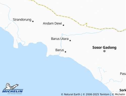 MICHELIN Kampung Mudik map - ViaMichelin