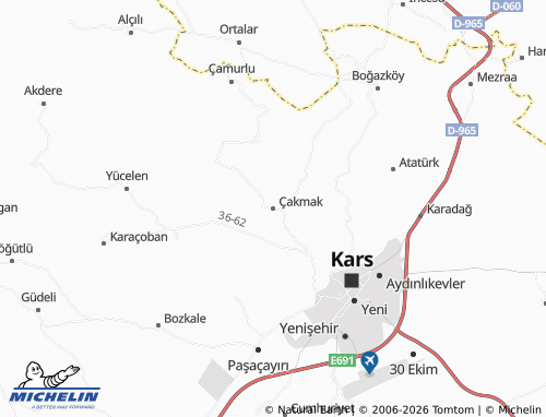Mapa MICHELIN Çakmak - ViaMichelin