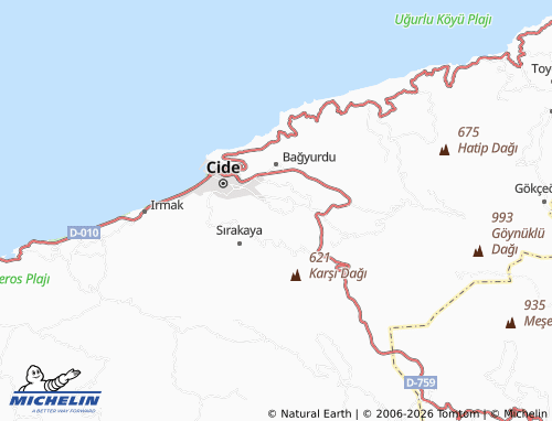 Mappa MICHELIN Tarakçı - ViaMichelin