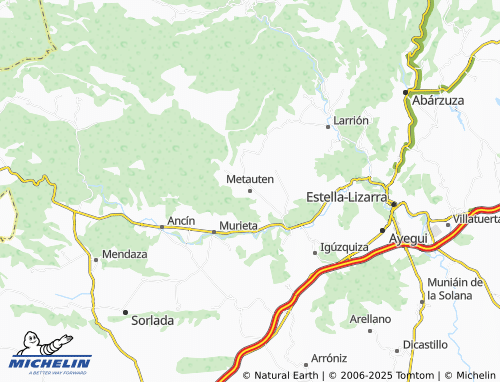 MICHELIN-Landkarte Metauten - ViaMichelin