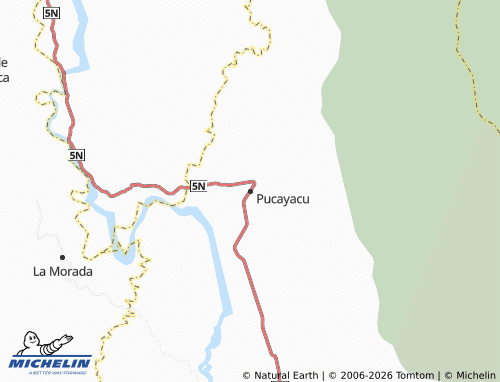 MICHELIN Pucayacu map - ViaMichelin