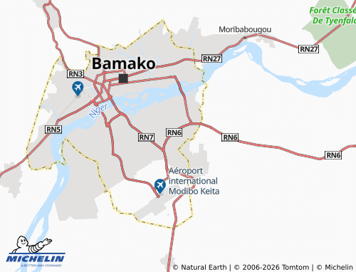 Mapa MICHELIN Banankabougou - ViaMichelin