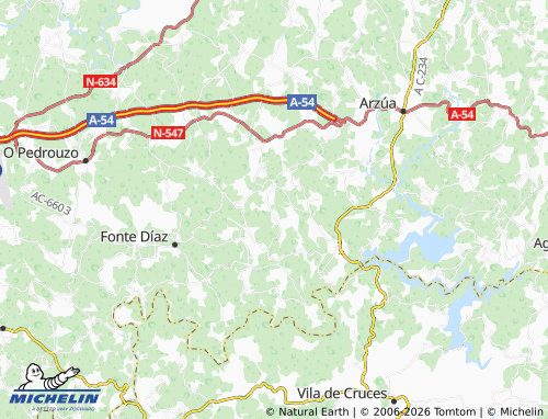MICHELIN Barrido map - ViaMichelin