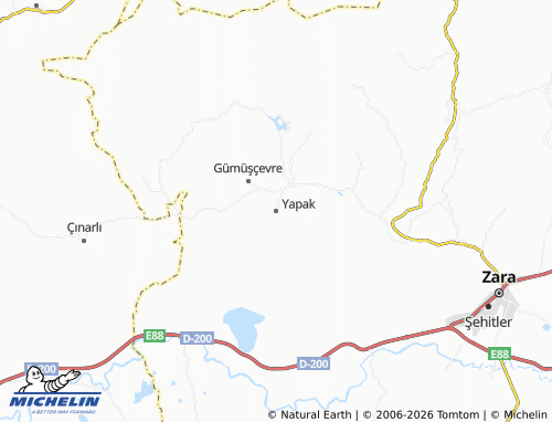 Mappa MICHELIN Yapak - ViaMichelin