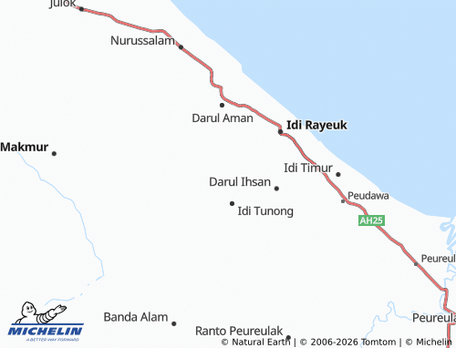 Mappa MICHELIN Buket Teukuh - ViaMichelin