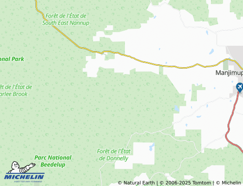 MICHELIN Glenoran map - ViaMichelin