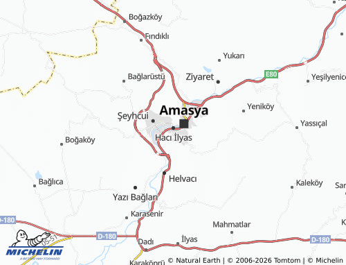 Mappa MICHELIN Üçler - ViaMichelin