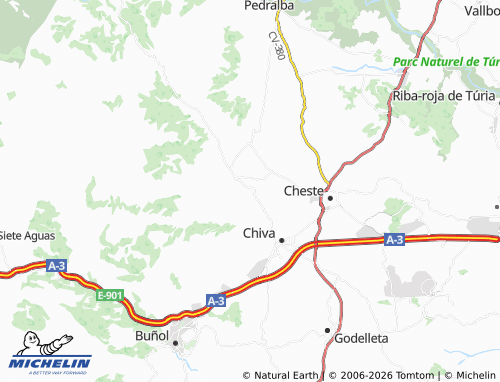 Mappa MICHELIN Las Pedrizas - ViaMichelin