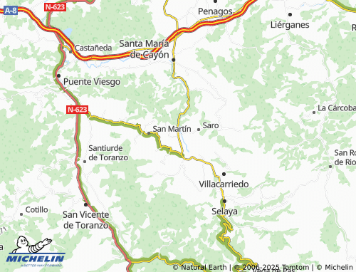 Mapa MICHELIN Vega - ViaMichelin