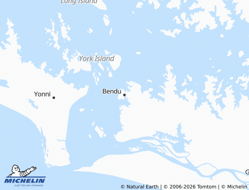 MICHELIN Bendu map - ViaMichelin
