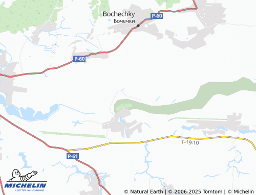 MICHELIN Chervonyi Yar map - ViaMichelin