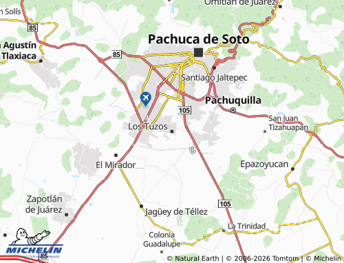 MICHELIN-Landkarte Los Tuzos - ViaMichelin