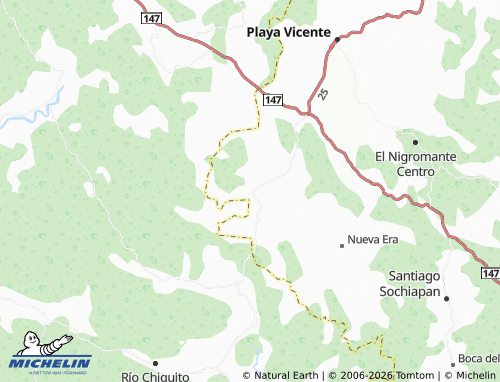 Mapa MICHELIN Tomate Río Manso - ViaMichelin