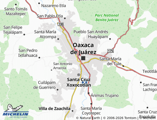 Mappa MICHELIN Central de Abasto - ViaMichelin