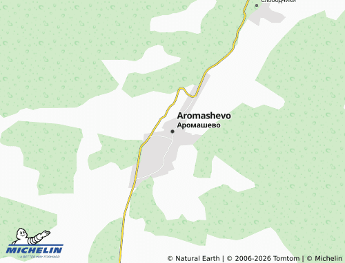 MICHELIN-Landkarte Aromashevo - ViaMichelin